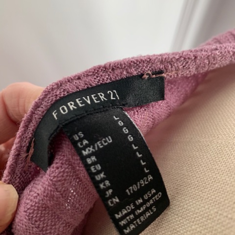 Forever 21 NW0T Balloon Sleeve Knit Top - Picture 14 of 14